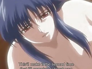 Concupiscent hentai seductress σε ζαρτιέρες καβάλημα